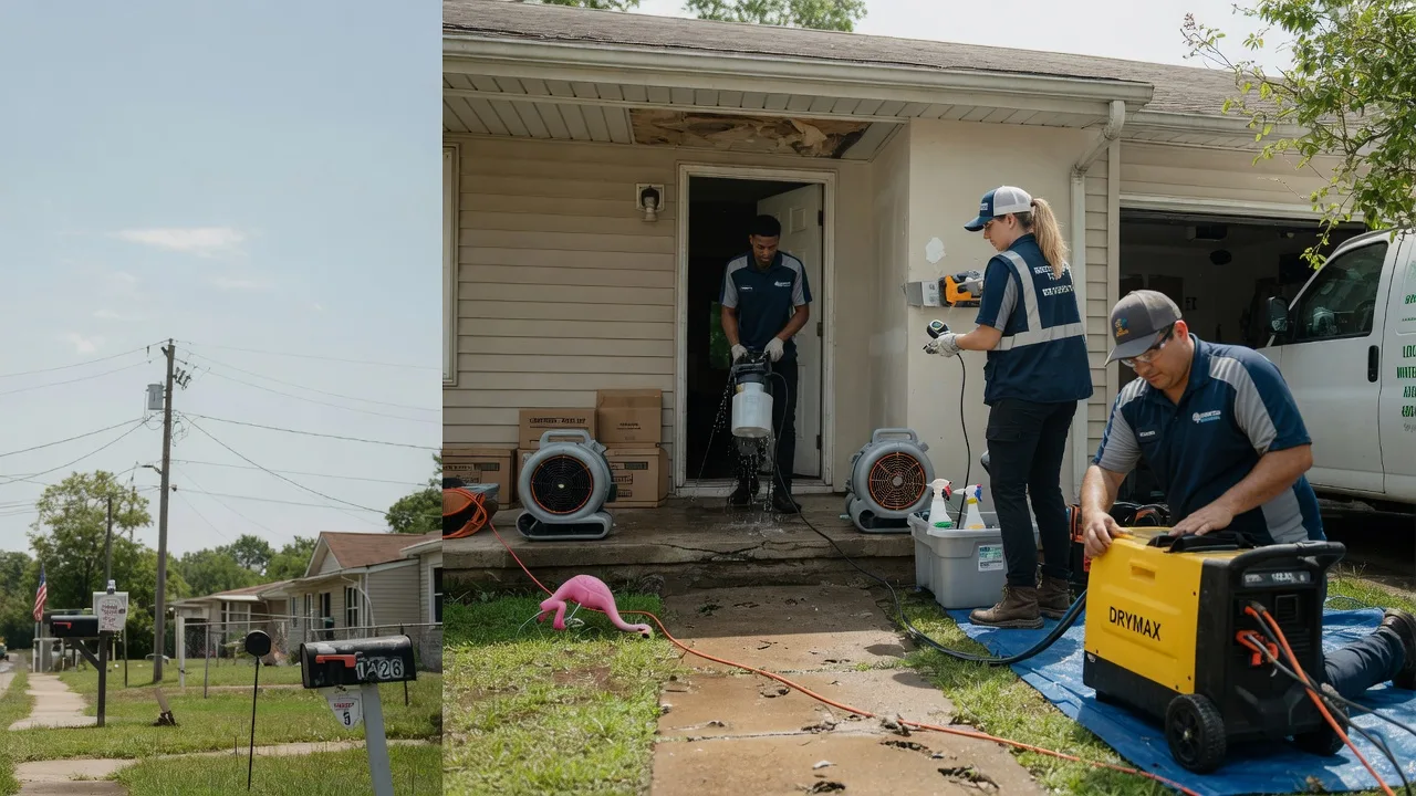 Storm Damage Water Removal in Clune, PA near me
